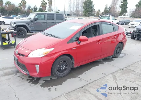 2013 Toyota Prius Two z USA, uszkodzony, nr VIN JTDKN3DU2D0345688